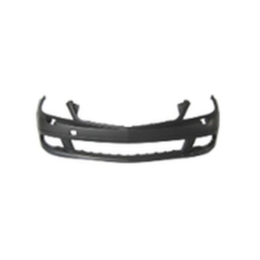 FRONT BUMPER COVER; W204; W/O AMG STYLING PKG; W/H/LAMP WASHERS; W/O PARKTRONIC; PRIME; C230 08-11