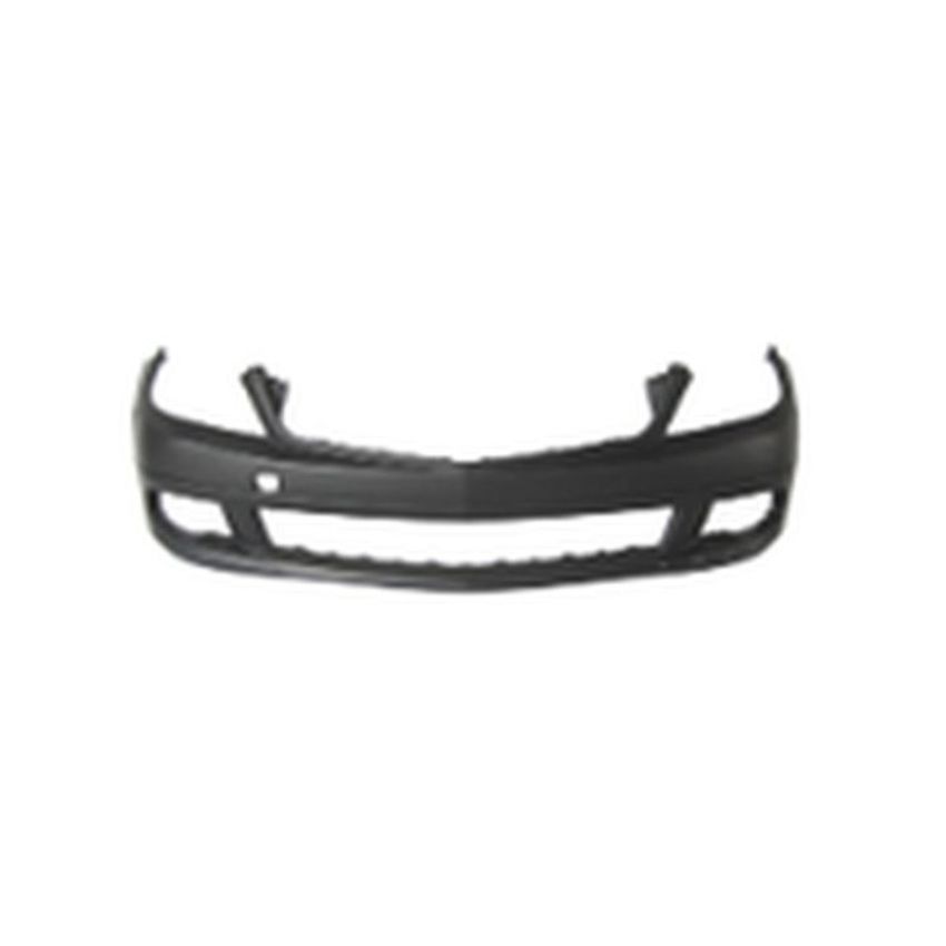 FRONT BUMPER COVER; W204; W/O AMG STYLING PKG; W/O H/LAMP WASHERS; W/O PARKTRONIC; PRIME; C230 08-11