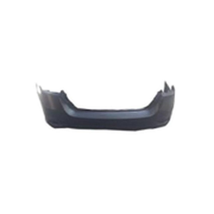 CAPA RR BUMPER COVER SPORT TYPE; PRIME NISSAN SENTRA 16-19