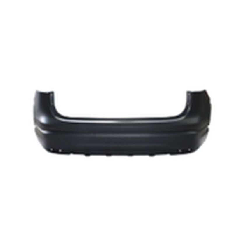 REAR BUMPER COVER; W/TEXTURED LOWER; PRIME; QASHQAI 17-18; ROGUE SPORT 17-18