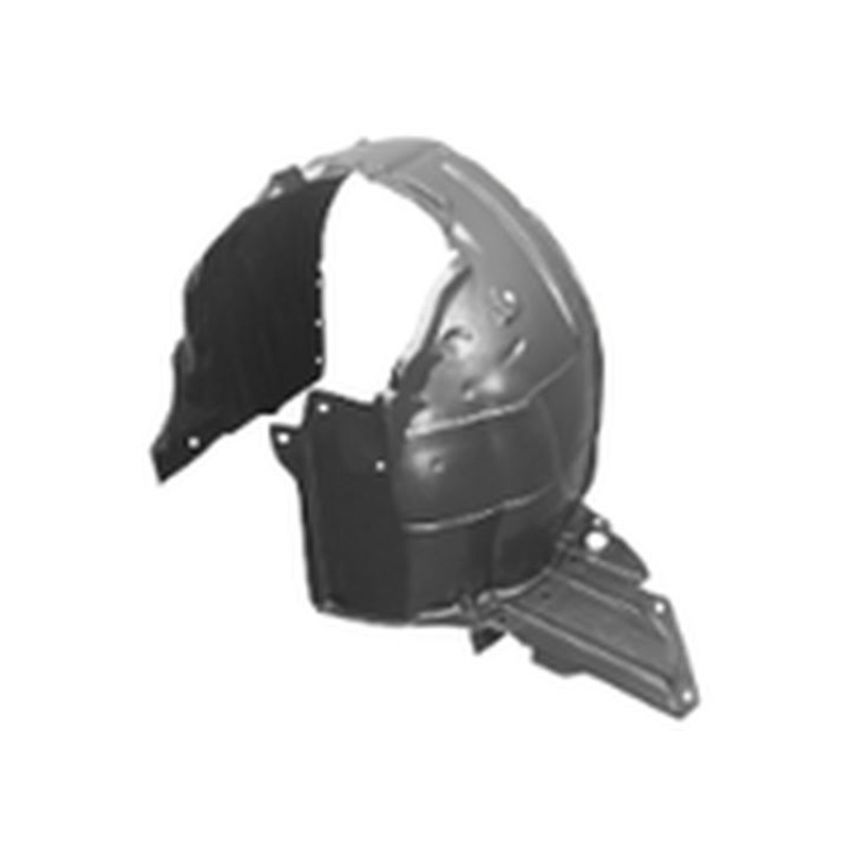 LH FRONT FENDER INNER PANEL;1.6L TURBO;MAT: PE/VACUUM FORM;OEM: PP/INJECTION;SENTRA 13-19