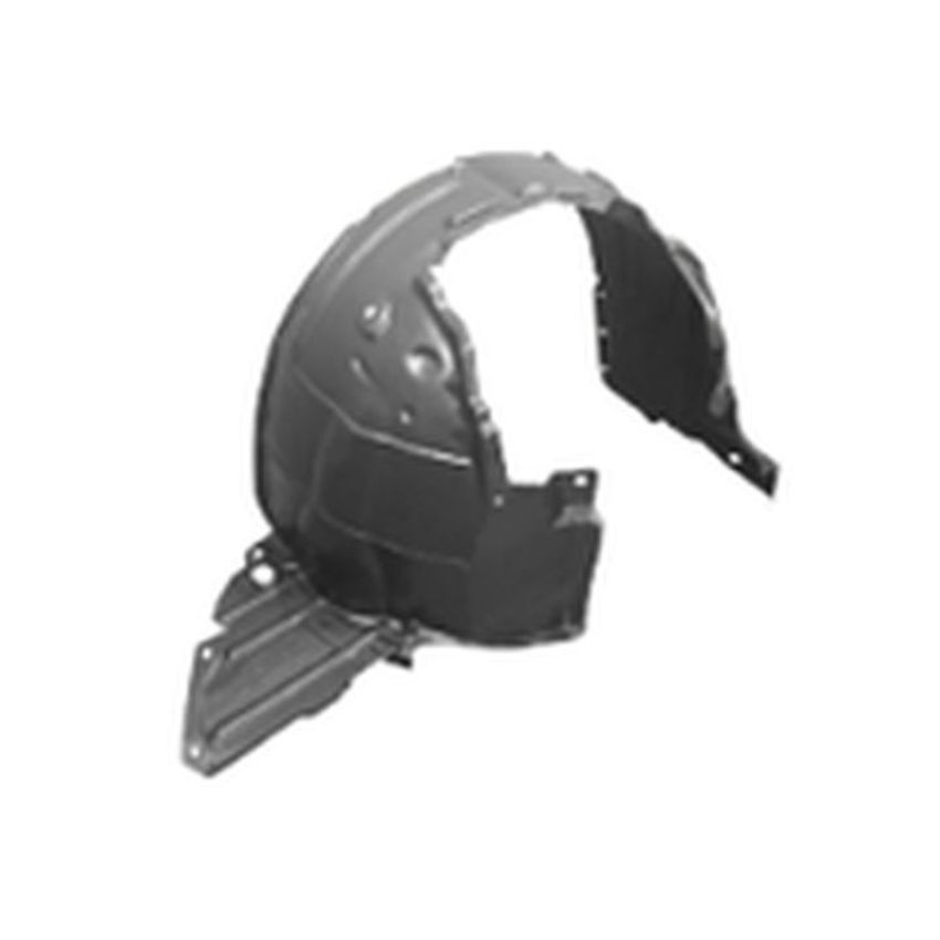 RH FRONT FENDER INNER PANEL;1.6L TURBO;MAT: PE/VACUUM FORM;OEM: PP/INJECTION;SENTRA 13-19
