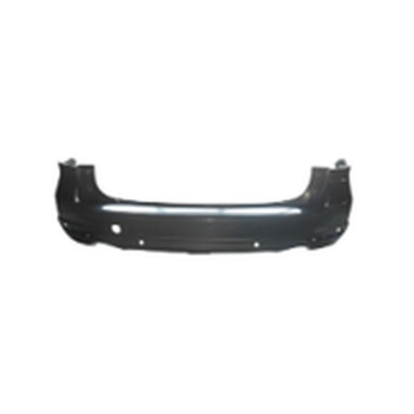 REAR BUMPER COVER W/OBJECT SENSORS; W/TEXTURED LOWER; PRIME SUBARU FORESTER 2017-2018