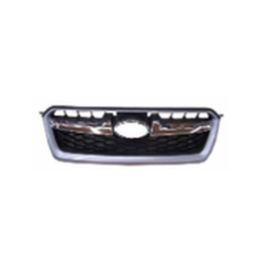 GRILLE ASSY SEDAN/WAGON; SILVER BEZEL SUBARU IMPREZA 12-14