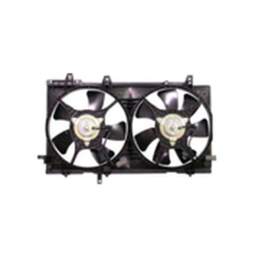 RADIATOR COOLING FAN ASSY; W/TURBO; MOTOR/BLADE/SHROUD DUAL FAN ASSY; FORESTER 04-08