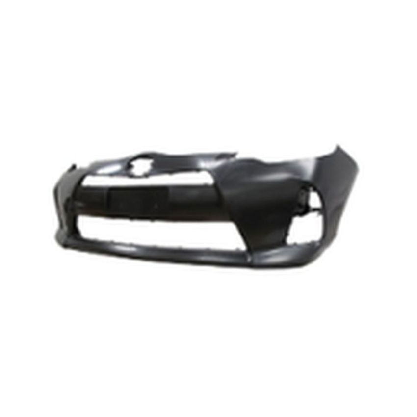 FRONT BUMPER COVER; PRIME TOYOTA PRIUS C 12-14