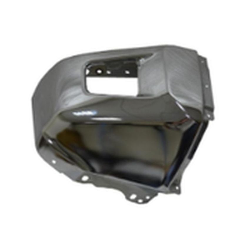 RH FRONT BUMPER EXTENSION OUTER LIMITED|SR5; W/O PARKING ASSIST; CHROME TOYOTA TUNDRA 14-21