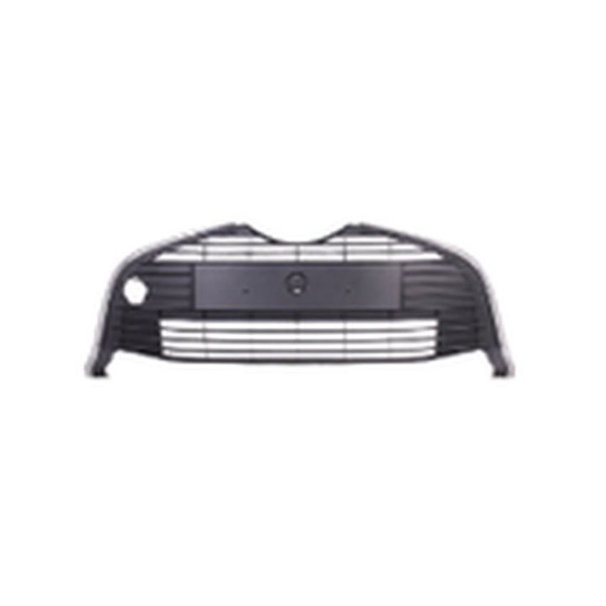 FRONT BUMPER GRILLE H/B; W/O FOG LAMPS; W/CHROME TRIM TOYOTA YARIS 15-17