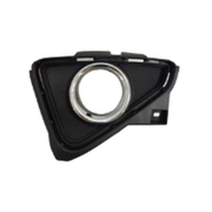 LH FRONT BUMPER INSERT LE|LIMITED|XLE|HYBRID; FOG LAMP BEZEL; W/FOG LAMPS TOYOTA RAV4 16-18
