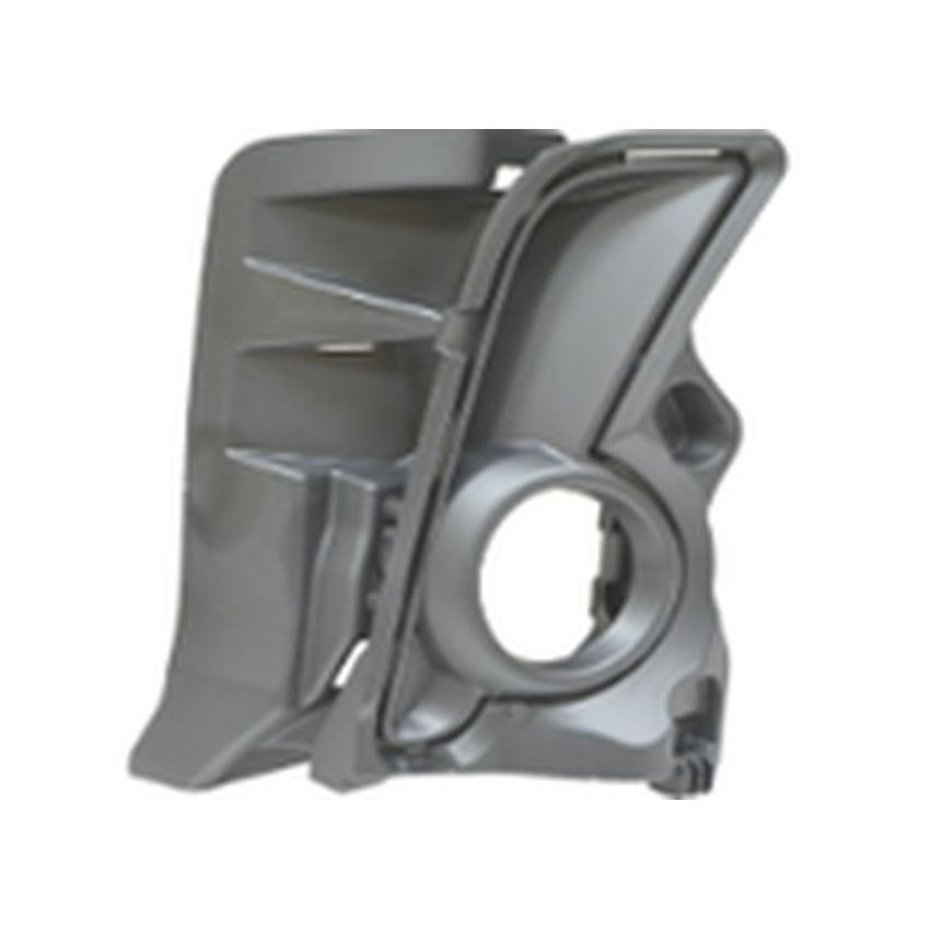RH FRONT BUMPER INSERT; FOG LAMP BEZEL; W/FOG LAMPS; HIGHLANDER 17-19