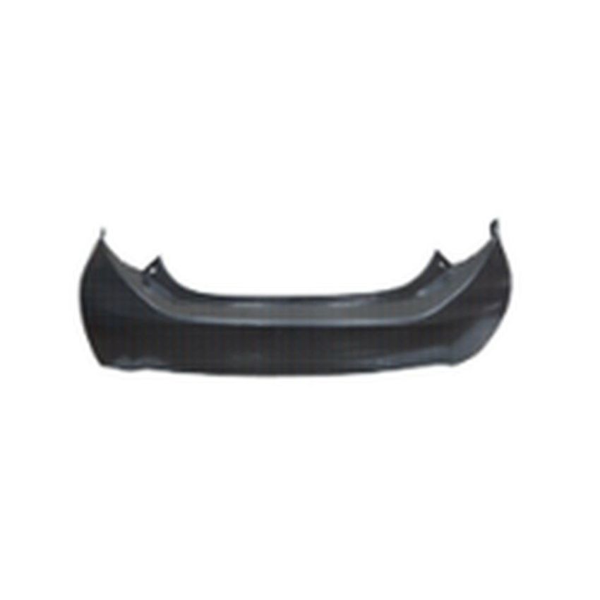 CAPA RR BUMPER COVER PRIME TOYOTA PRIUS C 12-16