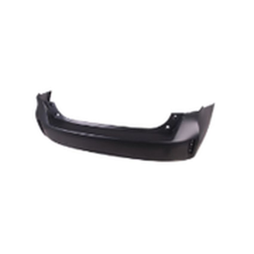 REAR BUMPER COVER W/LOWER MLDG; PRIME TOYOTA PRIUS V 15-18