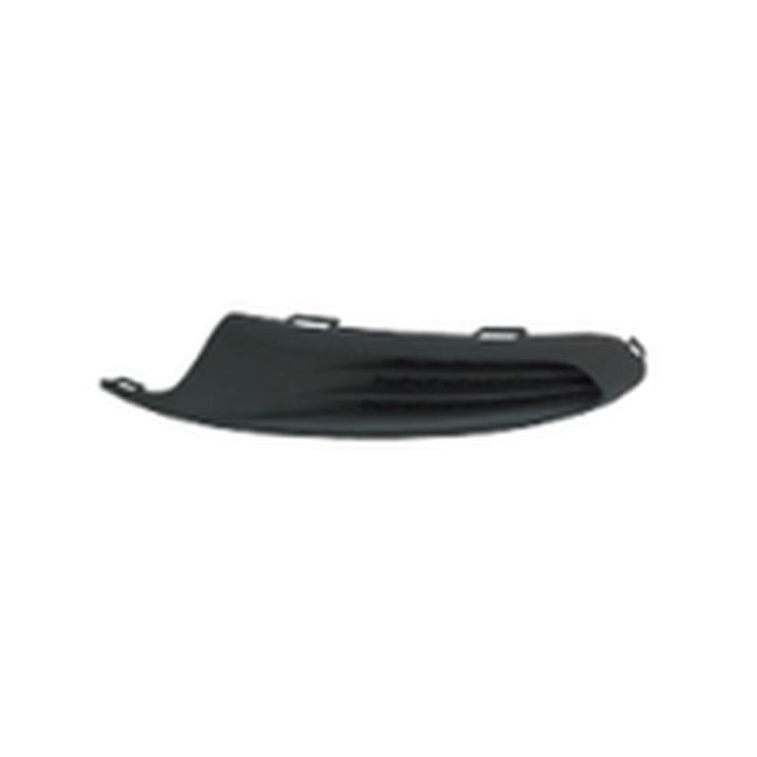 LH FRONT BUMPER INSERT; FOG LAMP OPENING COVER; W/O FOG LAMPS VOLKSWAGEN JETTA SDN 11-14