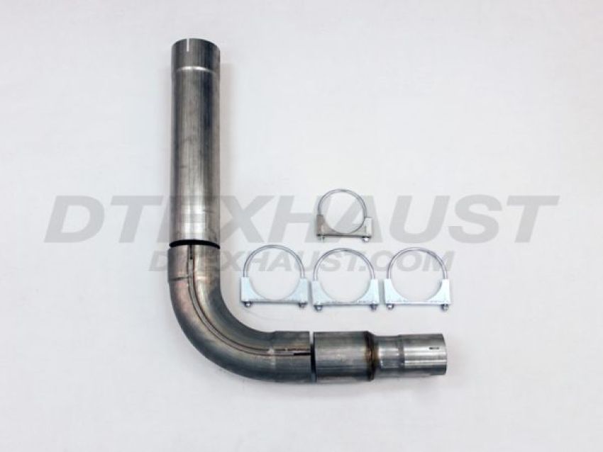 Different Trend Diesel Stack Kit 409 Stainless Steel 5″ Universal Diesel Single Exhaust Stack Kit SK-500