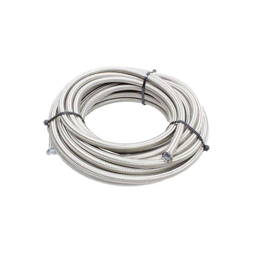 Snow Performance SNF-60130 10AN Braided Stainless PTFE Hose - 30Ft