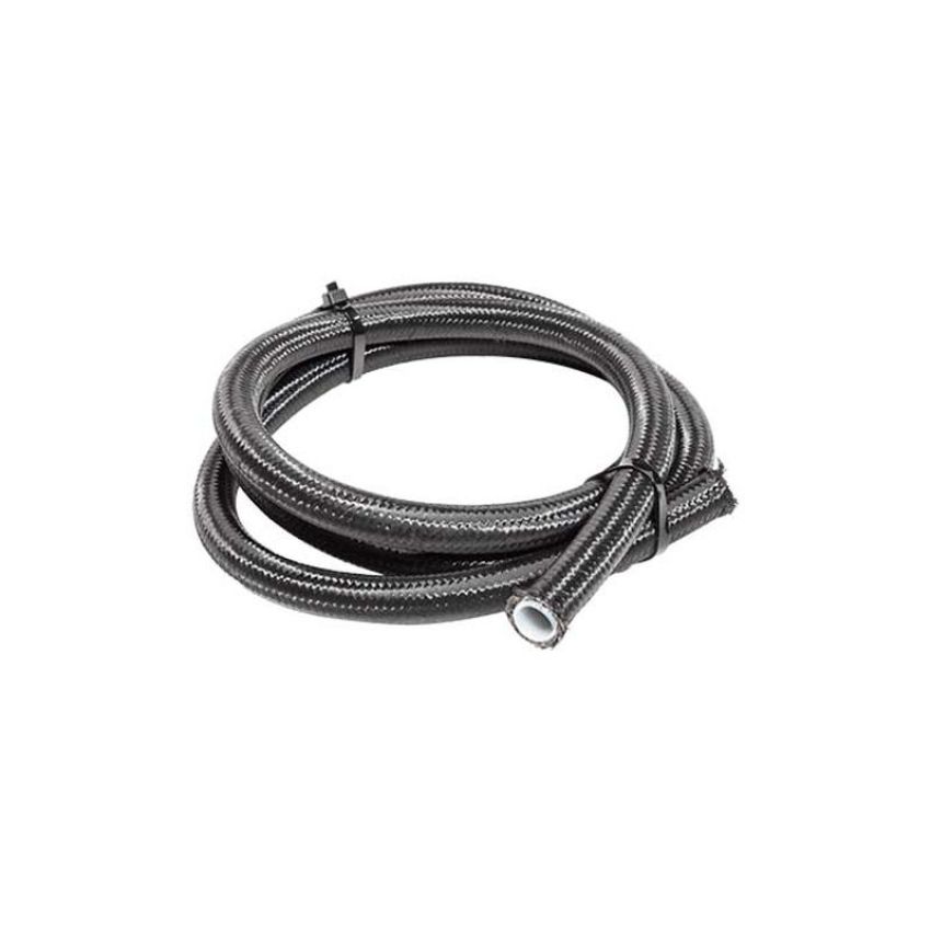 Snow Performance SNF-60605B 6AN Braided Stainless PTFE Hose - 5Ft Black