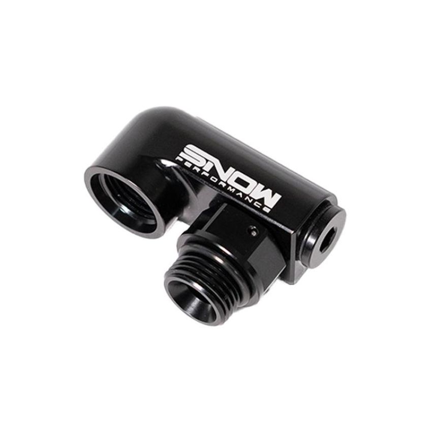 Snow Performance SNF-60819 Fuel Rail 180 deg, -8ORB male to -8 ORB female