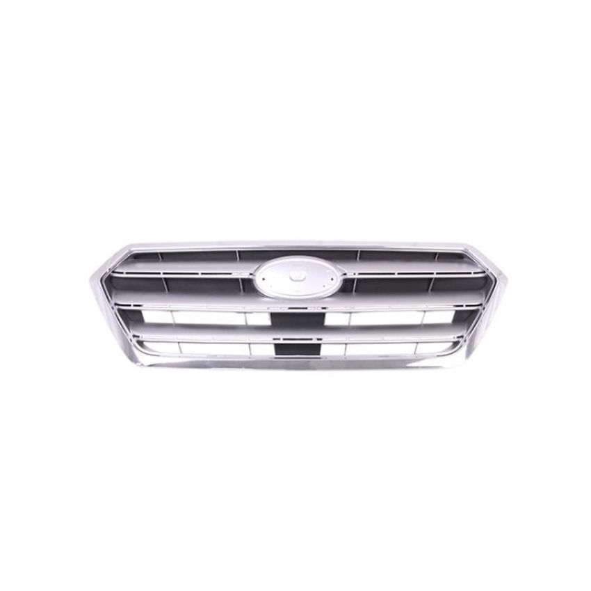 GRILLE ASSY W/CHROME TRIM; SILVER SUBARU LEGACY 15-17