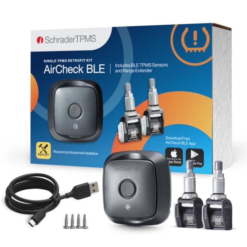 SCHRADER VALVES 29500-2 Schrader AirCheck Trailer TPMS Retrofit Kit