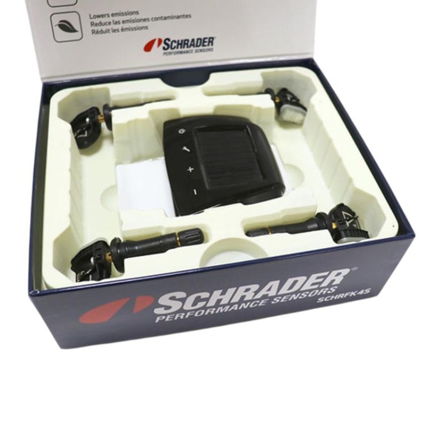 SCHRADER VALVES SCHRFK4S Schrader TPMS Retrofit Kit for Passenger Cars and Light Truck