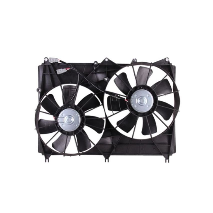 RADIATOR COOLING FAN ASSY; 2.7L; MOTOR/BLADE/SHROUD DUAL FAN ASSY; GRAND VITARA 06-08