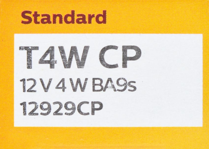 Philips T4WCP Philips Standard Minature T4W