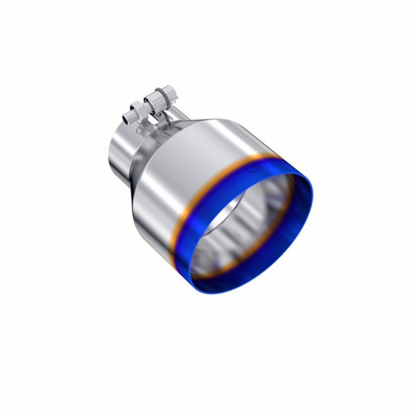 MBRP Exhaust T5184BE 3in. Inlet Exhaust Tip. T304 Stainless Steel, Burnt End