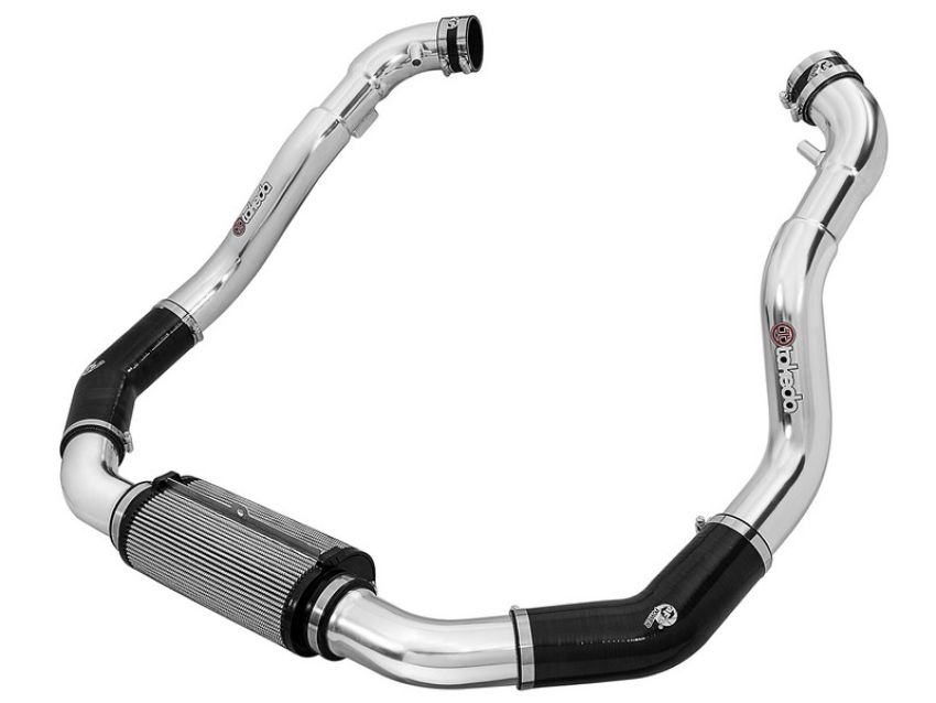 aFe Power TA-3017P Takeda Stage-2 Cold Air Intake System w/ Pro DRY S Filter Polished