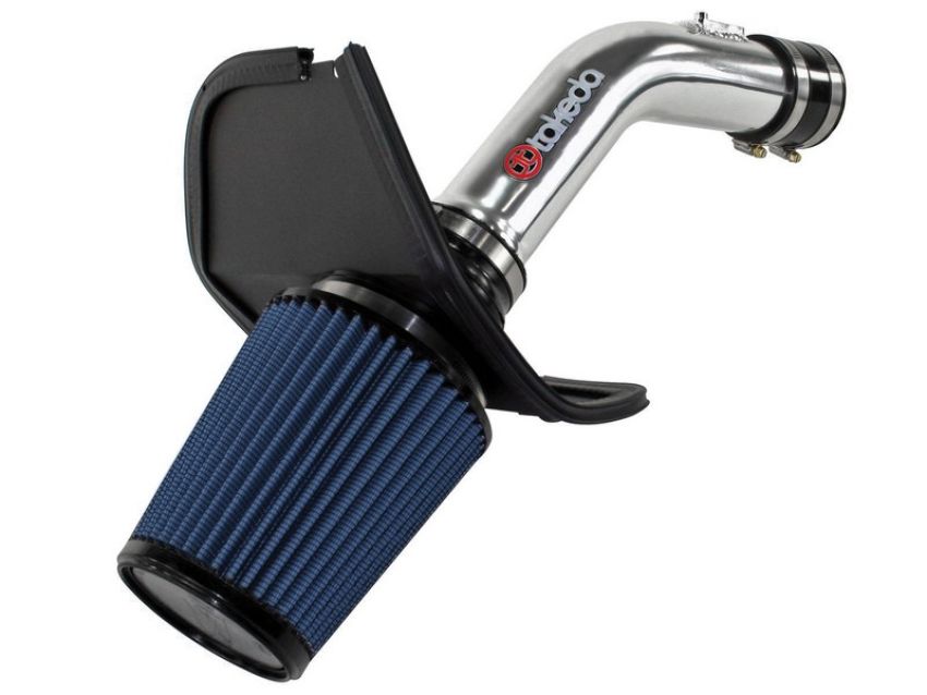 aFe Power TA-4301P Takeda Stage-2 Cold Air Intake System w/ Pro DRY S Filter Polished