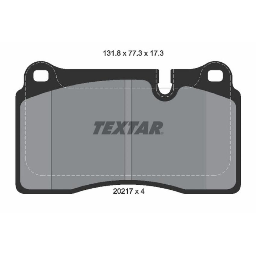 TEXTAR 2021701 Brake Pad Set