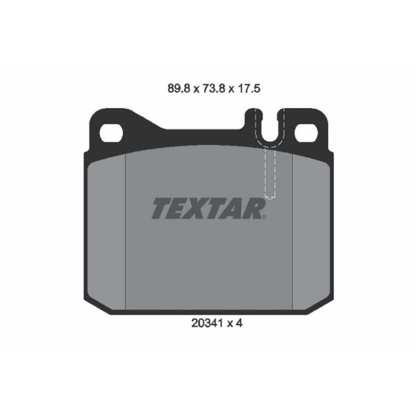 TEXTAR 2034110 Brake Pad Set