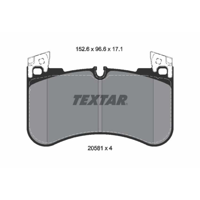 TEXTAR 2058101 Brake Pad Set