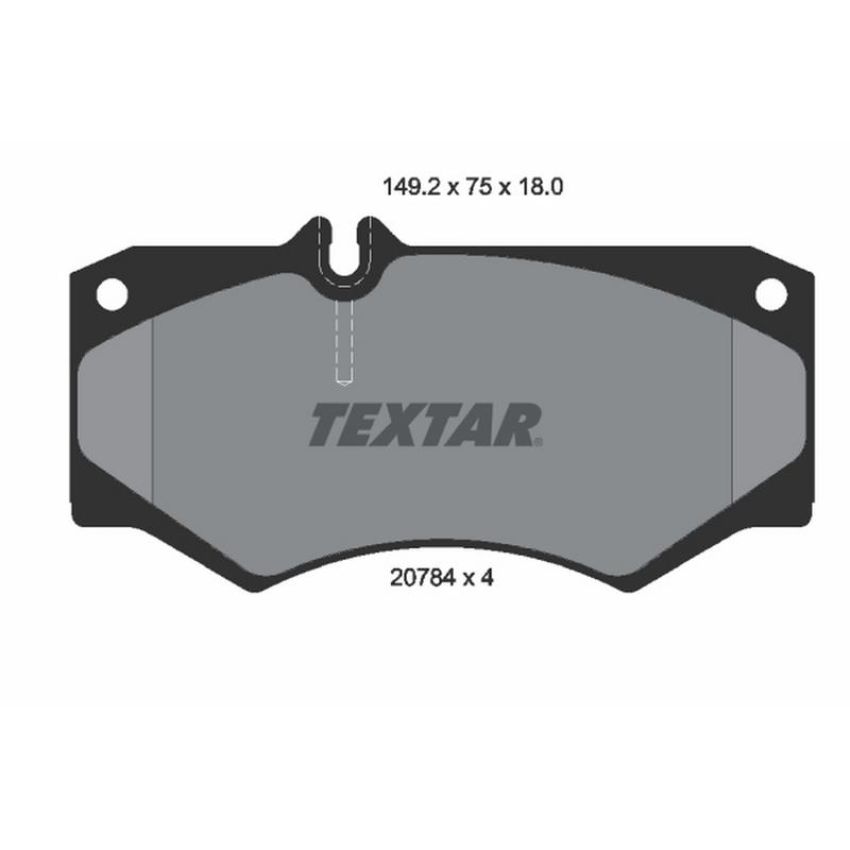 TEXTAR 2078401 Brake Pad Set