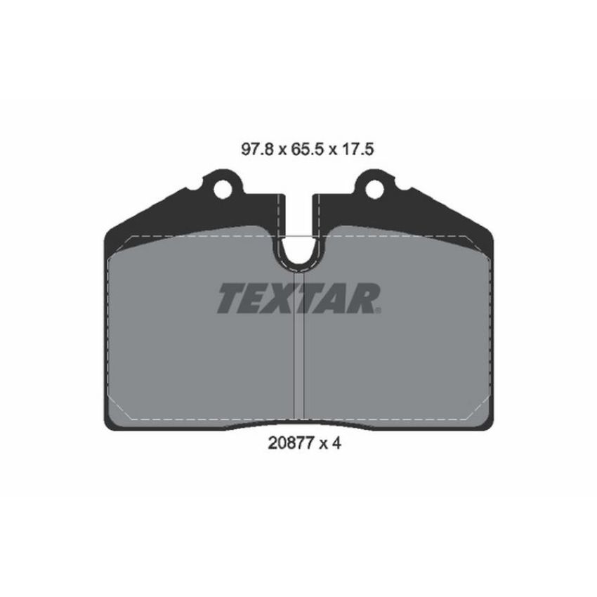 TEXTAR 2087708 Brake Pad Set