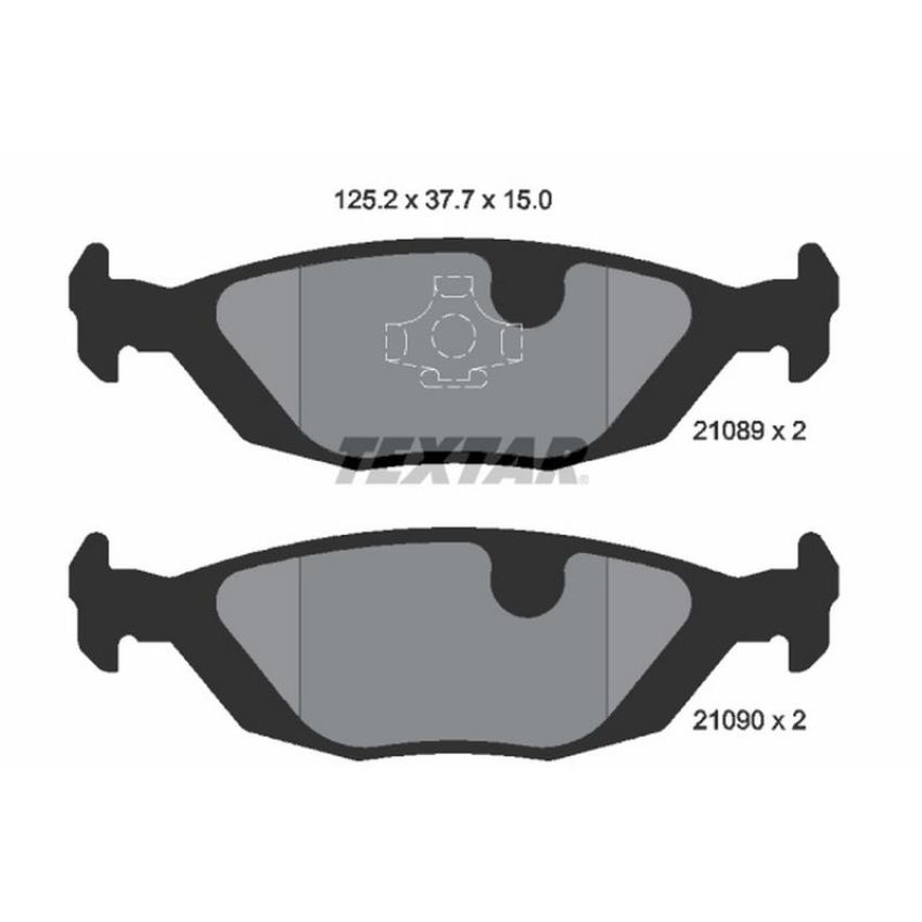 TEXTAR 2108902 Brake Pad Set