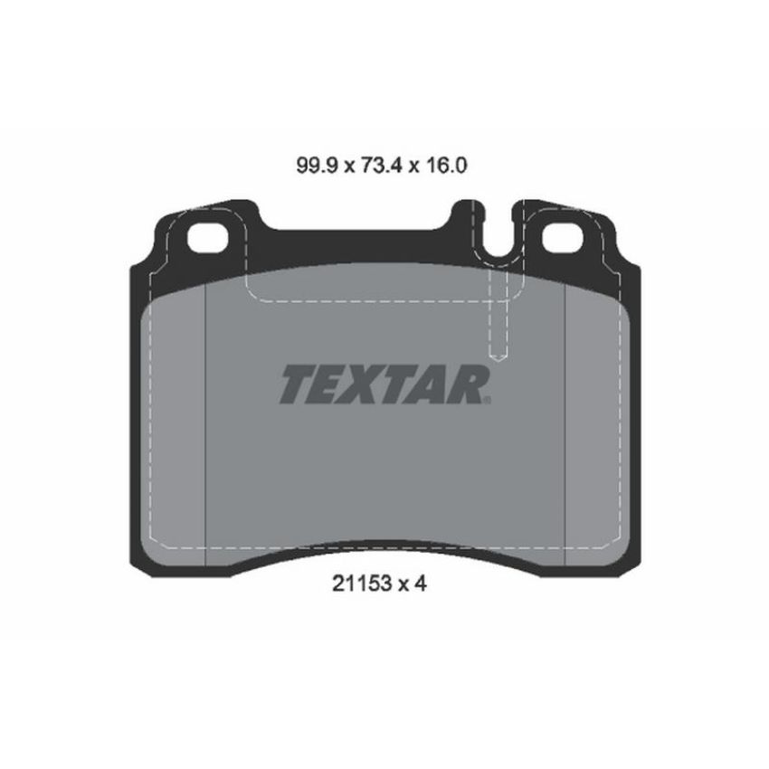 TEXTAR 2115305 Brake Pad Set