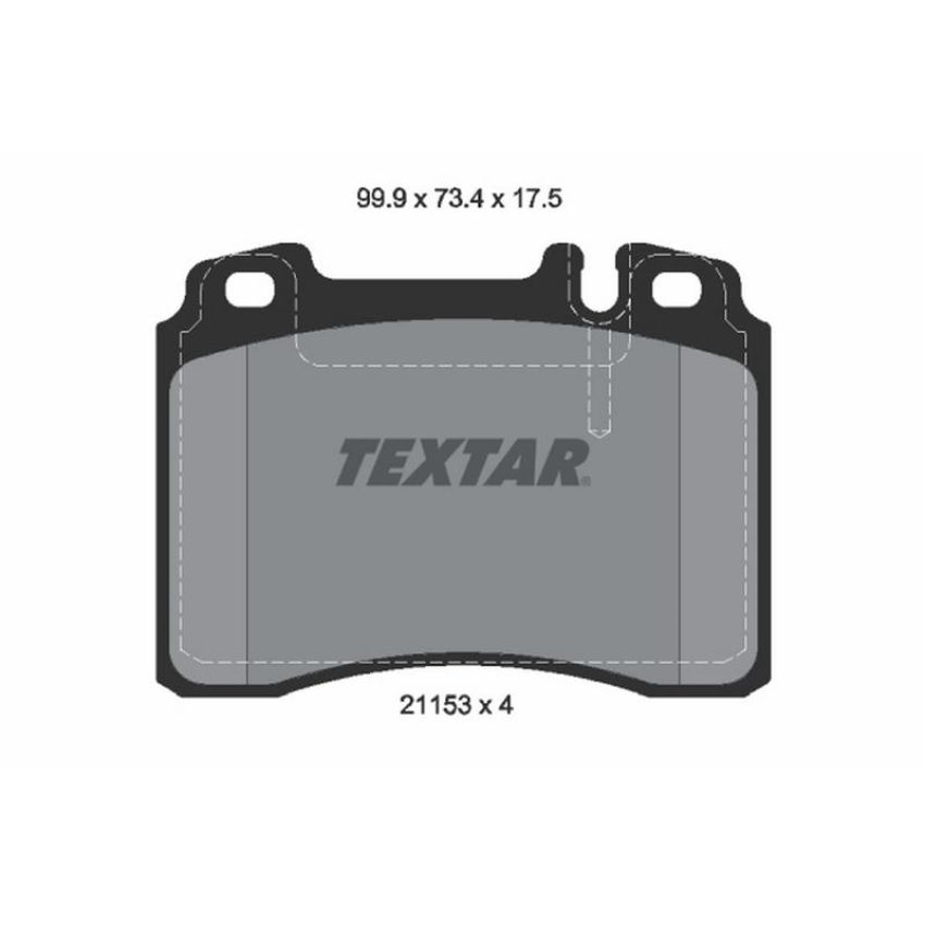 TEXTAR 2115307 Brake Pad Set