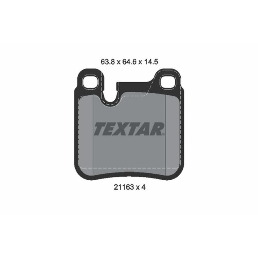 TEXTAR 2116301 Brake Pad Set