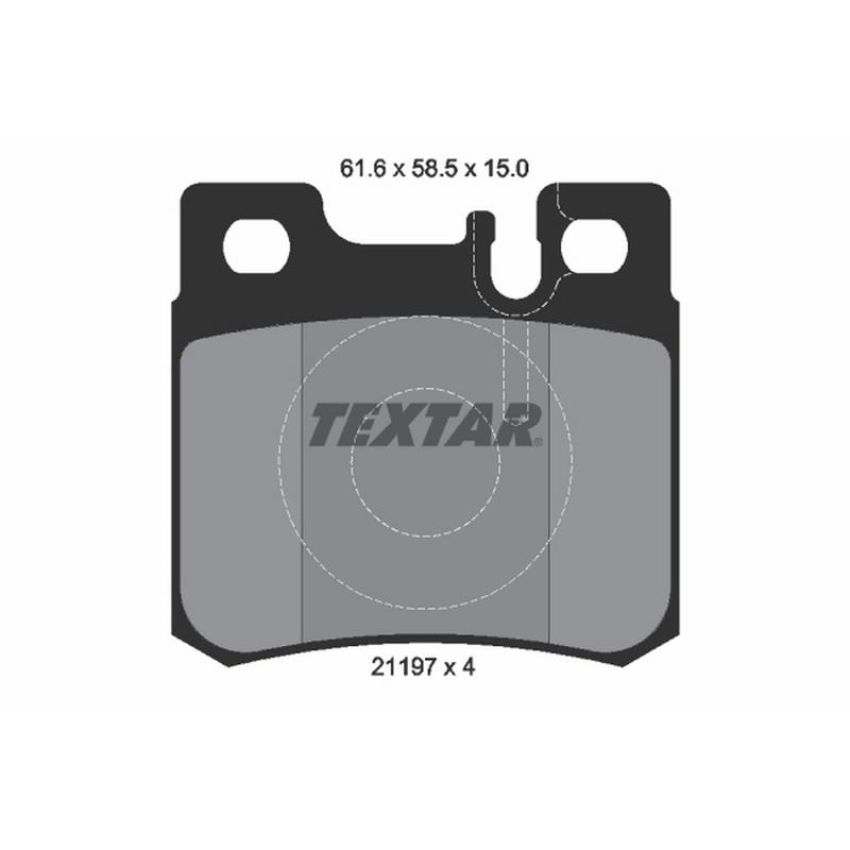 TEXTAR 2119701 Brake Pad Set
