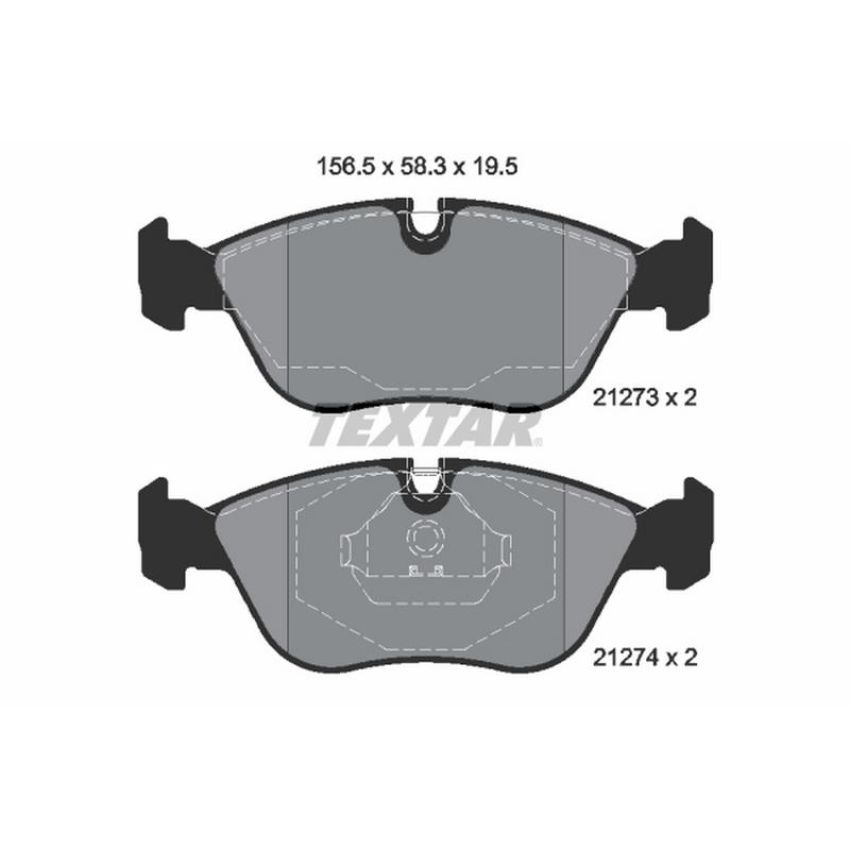TEXTAR 2127304 Brake Pad Set