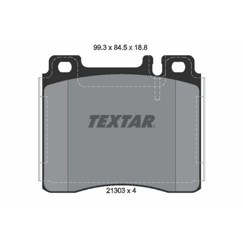 TEXTAR 2130304 Brake Pad Set