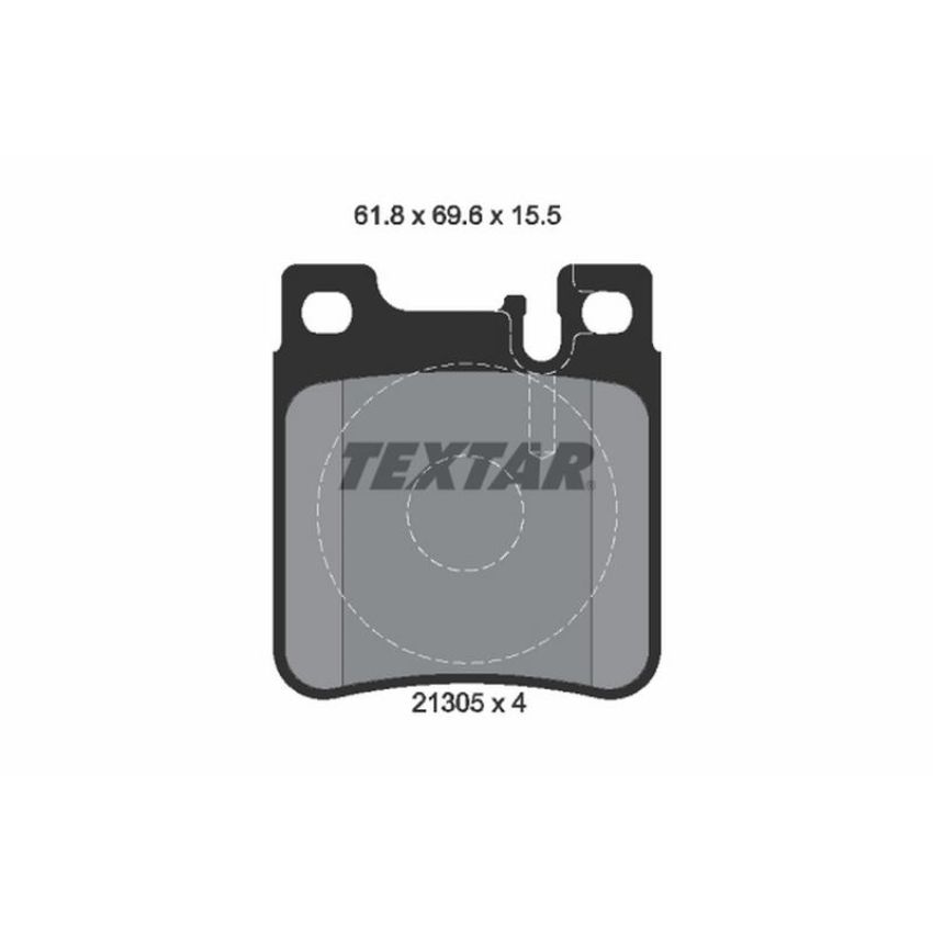 TEXTAR 2130501 Brake Pad Set