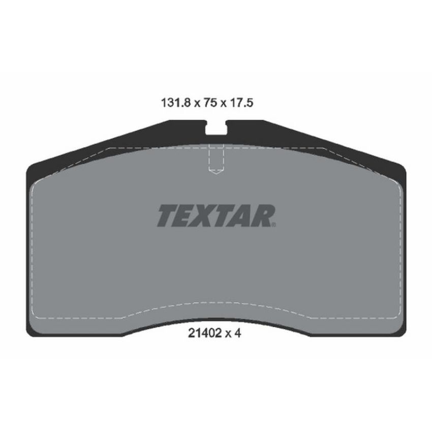 TEXTAR 2140201 Brake Pad Set