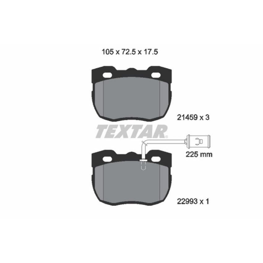 TEXTAR 2145905 Brake Pad Set