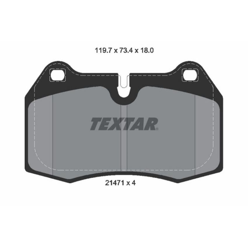 TEXTAR 2147102 Brake Pad Set