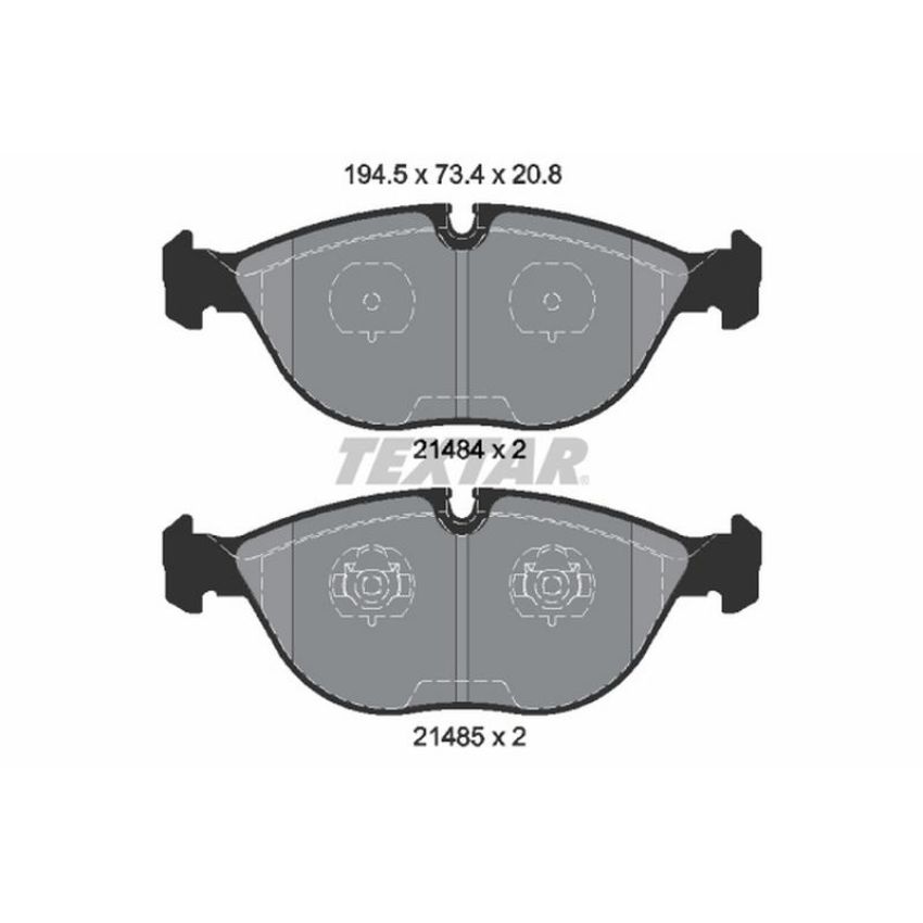 TEXTAR 2148401 Brake Pad Set