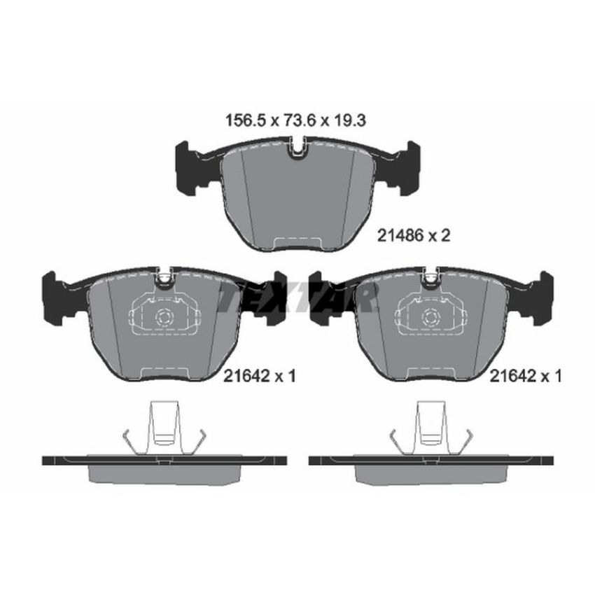 TEXTAR 2148602 Brake Pad Set