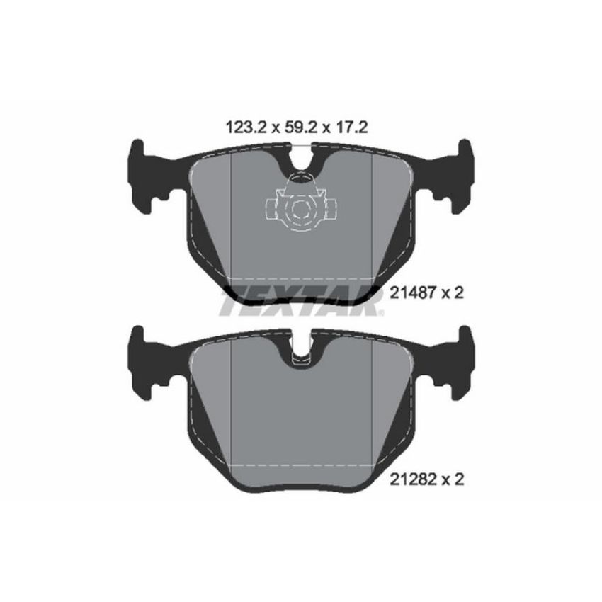TEXTAR 2148701 Brake Pad Set