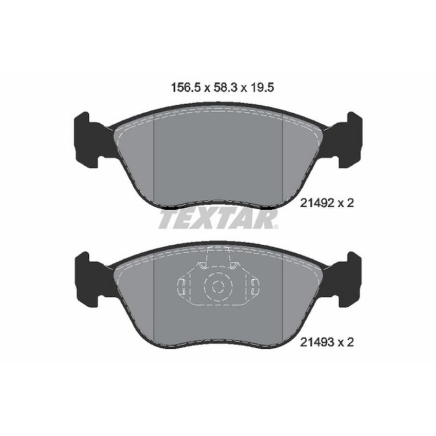 TEXTAR 2149201 Brake Pad Set