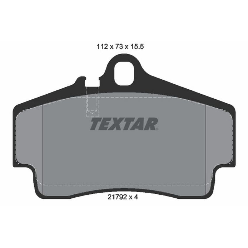 TEXTAR 2179203 Brake Pad Set
